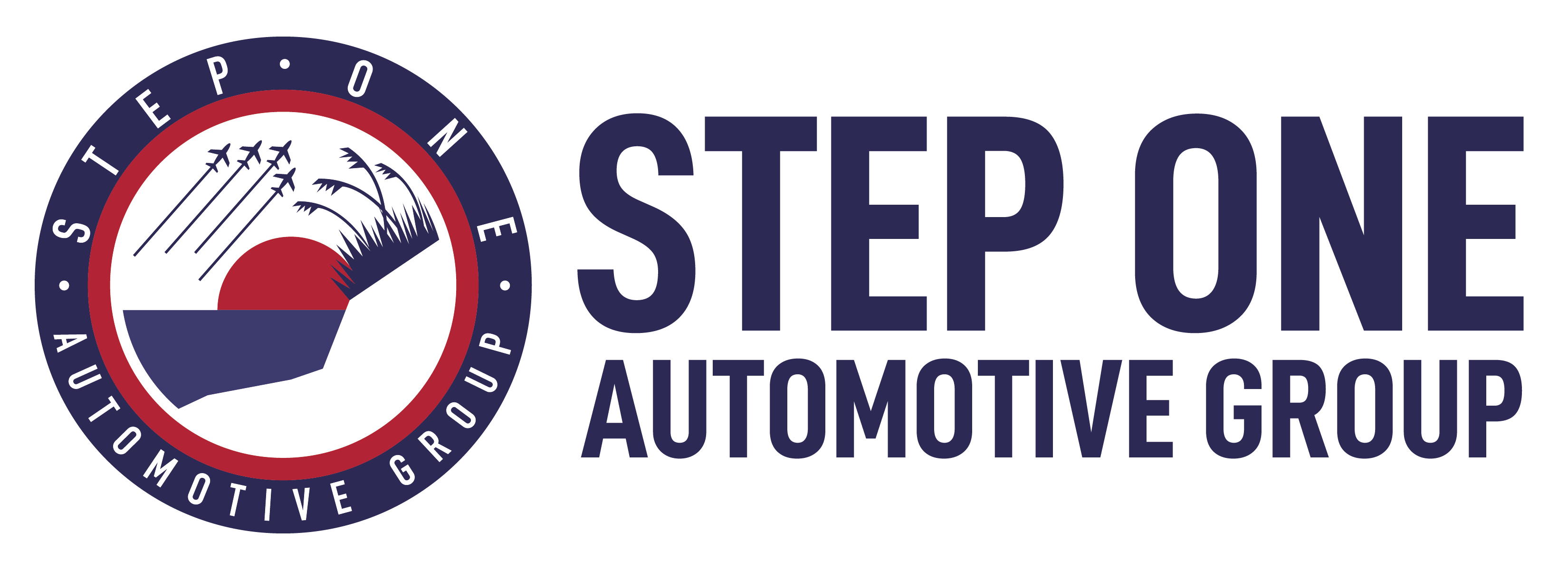 SOAG Coin With Type Treatment Logo Step One Automotive Group